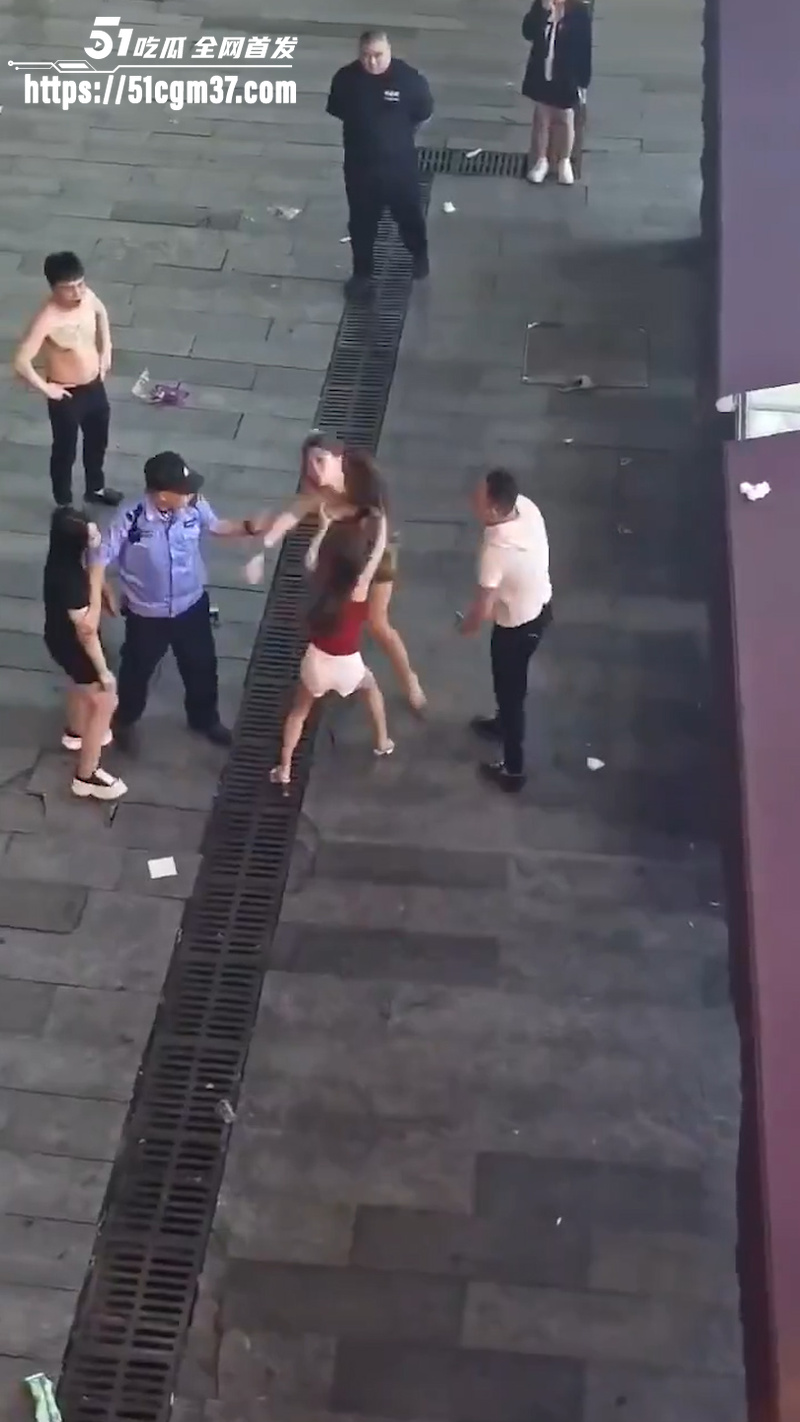 双女街头互殴 2