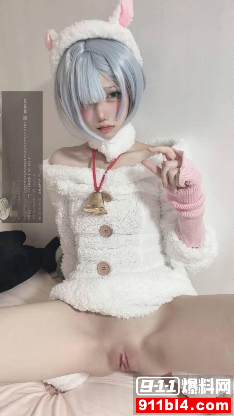 极品反差萝莉凄COS雷姆3
