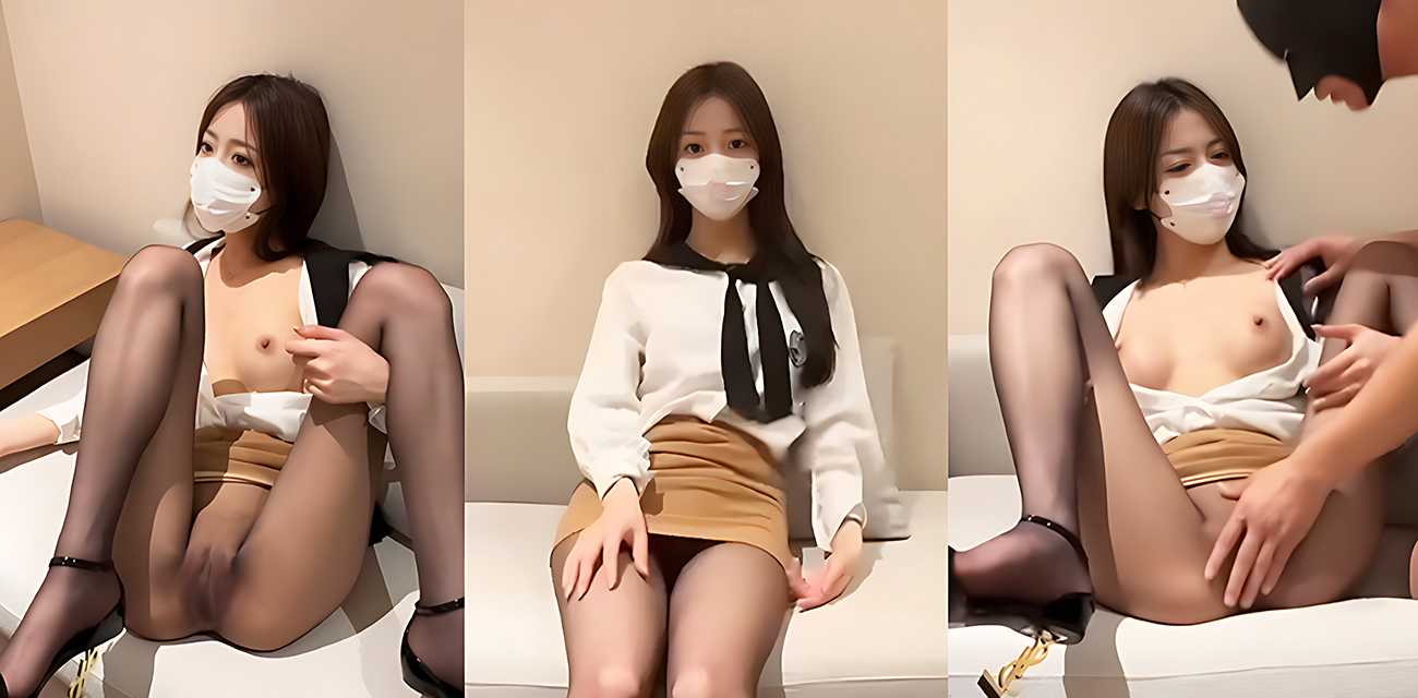 黑丝御姐 老番茄 化身OL秘书 无套大战面具男 花式体位榨精浓精 - 网红主播