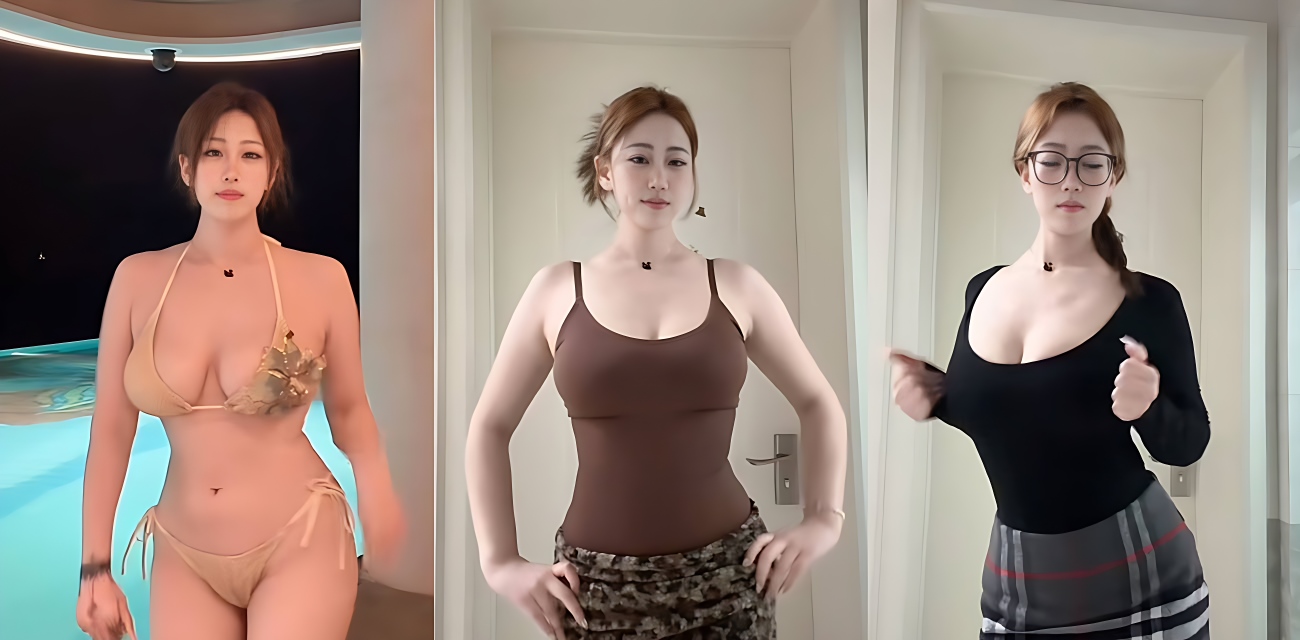 抖音巨乳网红 李铁蛋 再爆裸舞视频 无内大奶疯狂摇摆 粉嫩乳晕清晰可见！