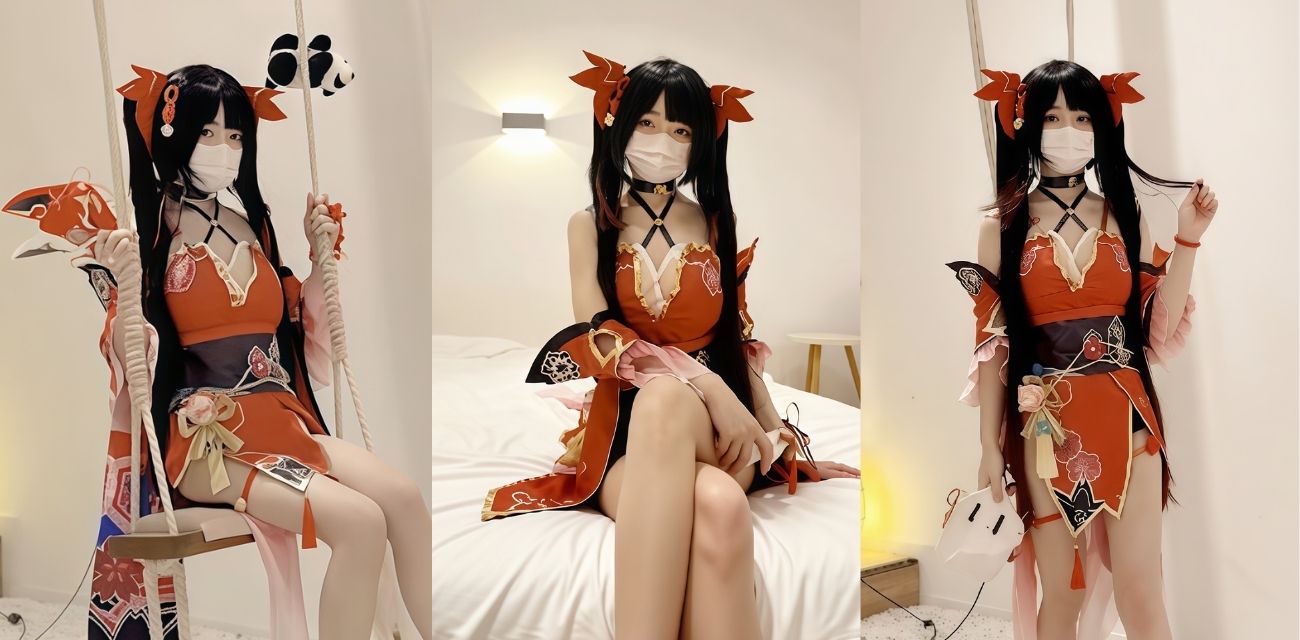 二次元网黄 白虎喵 cos花火 深喉口交玉足玩屌 骑乘榨精两连发! - 网红主播