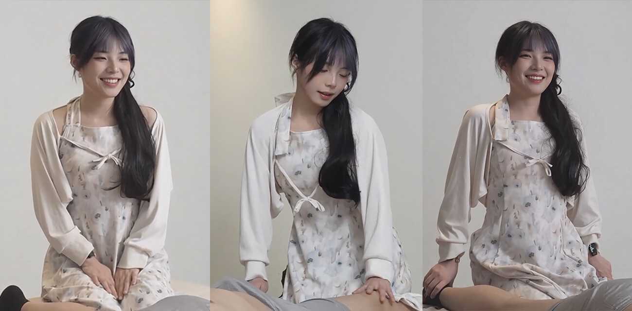 千鹤躺采柔式按摩现场 美女各种游走撩拨私处 客户肉棒硬到爆炸边缘
